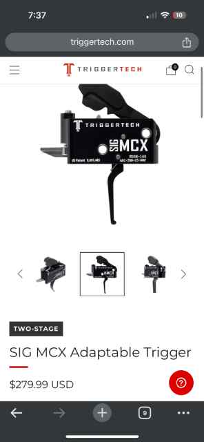 Mcx trigger from Trigger tech 