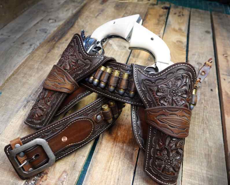 3:10 to Yuma Double Holster and Belt Rig