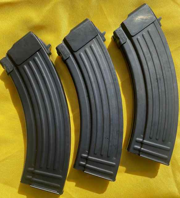 3x Polytech Chinese magazines AK47, AK 47, AK-47