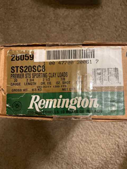 Remington Premier 20Gauge shells