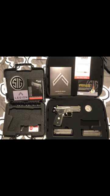 Pair of Sig 229 Legions Grey and Black