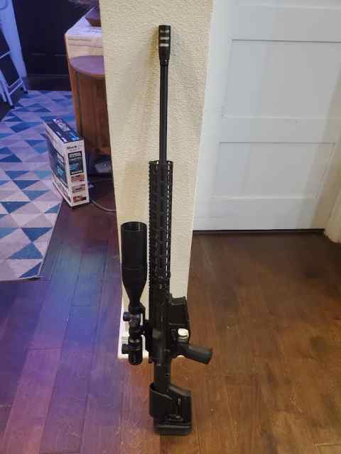 Custom built AR10 chambered in 6.5cm*Price reduced