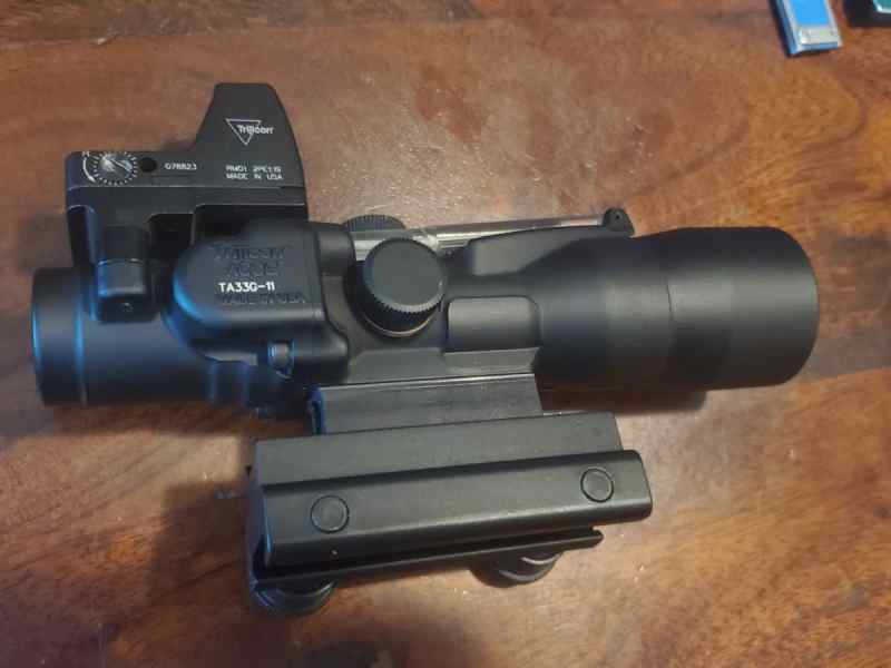 TA33 ACOG with Piggybacked RMR01