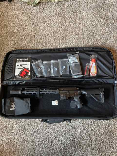 HK MR556A1, 30rd Mag, Carrying Case, piston 5.56