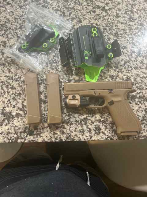 Glock 19x w/ light trade ( shotgun)