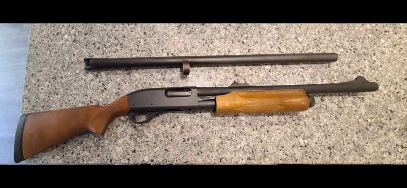 Remington 870 12 Guage (2 barrels)