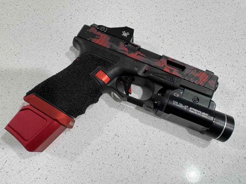 Glock 23/19 &quot;Deadpool&quot; (.40/9mm) Slide/barrel kit