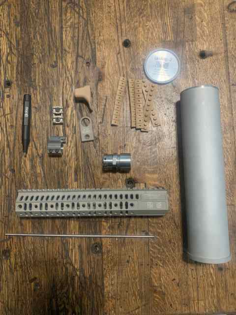 Rare zenitco ar15 handguard 