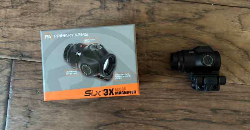 WTS: Primary Arms SLx 3x Mag &amp; Flip-to-Side Mnt