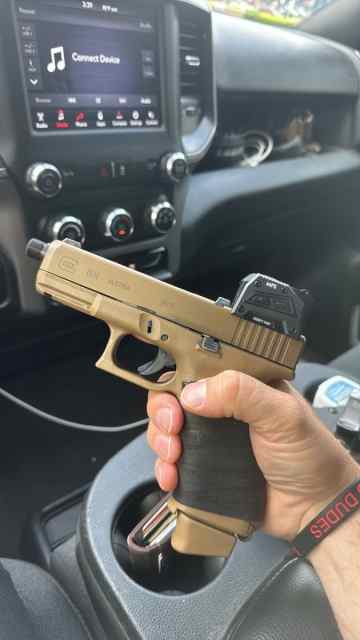 Glock 19x with Steiner MPS red dot