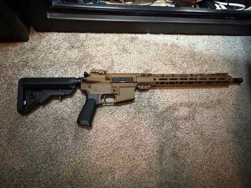 DPMS A15 upgraded and cerakoted