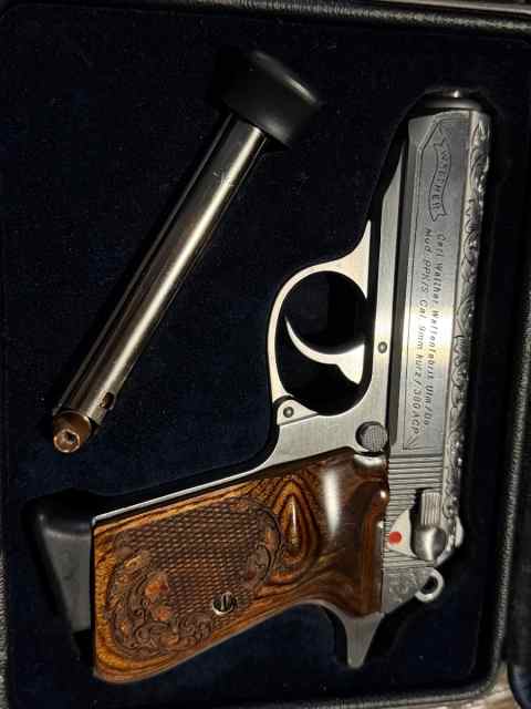 Walther PPK/S .380 Engraved 