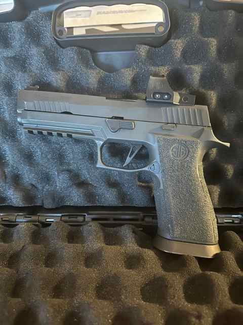 9mm Sig Sauer P320 XFive Legion w/ Romeo1Pro