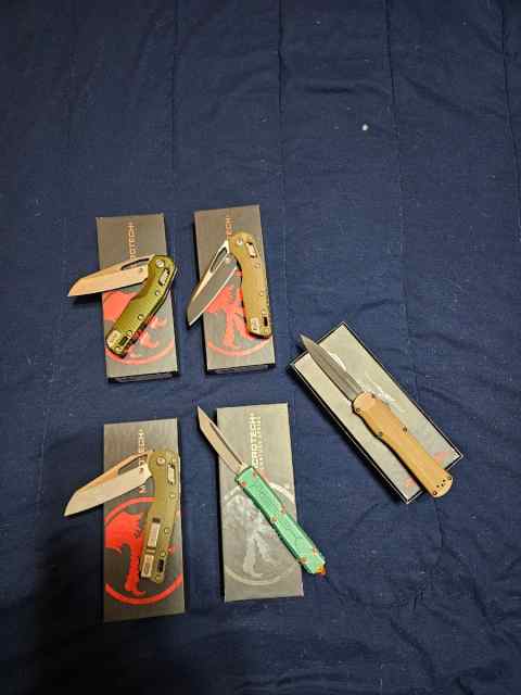 Microtech, Benchmade knives,MUST PICKUP IN BASTROP