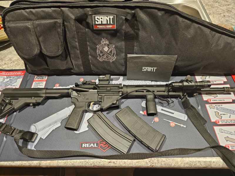 Springfield Saint , New in Box HK 416  .22 LR