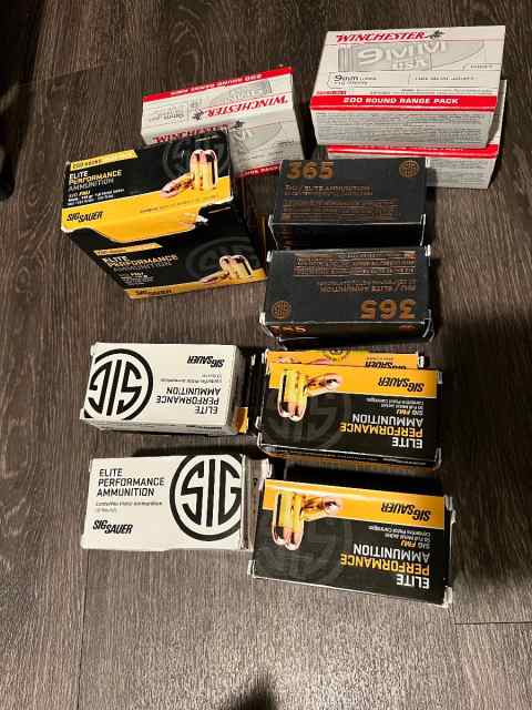 1400 rounds ! Sig &amp; Winchester