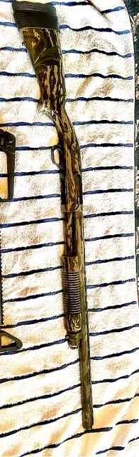 Camo 12 Gauge  Mossberg Pump