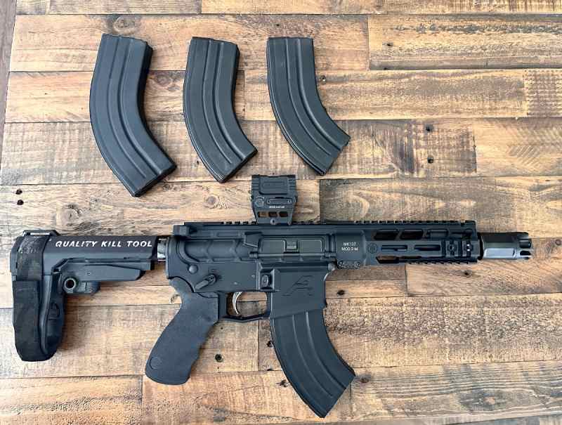 PWS MK107 Mod 2 Diablo 7.62x39 Pistol 