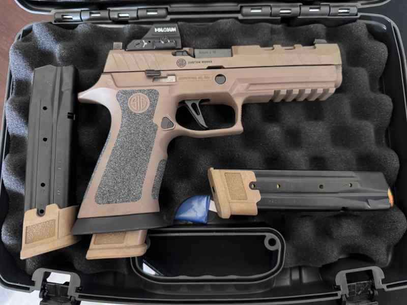 Sig P320-XFIVE DH3 9mm 5&quot; 21rd w/ Holosun 507C-GR