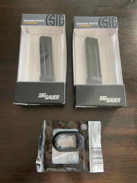 FS: New P320 21 round mags and X Five Magwell