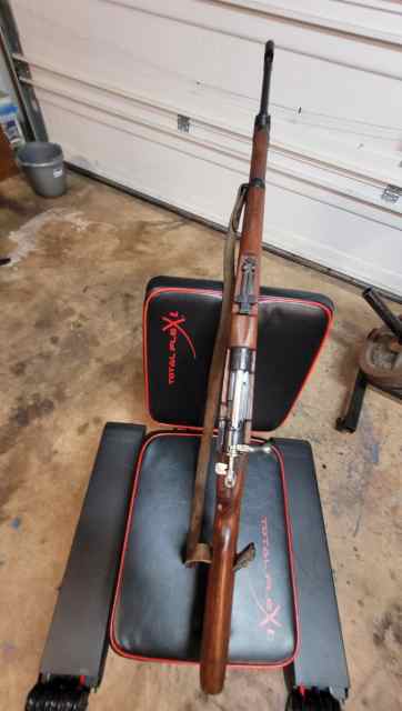 Yugoslavian 8mm Mauser.  $550.