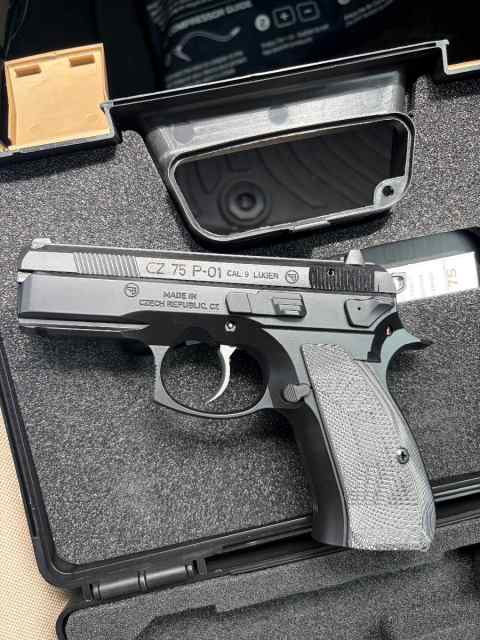 CZ P-01 like new , Cajunized w full kit!