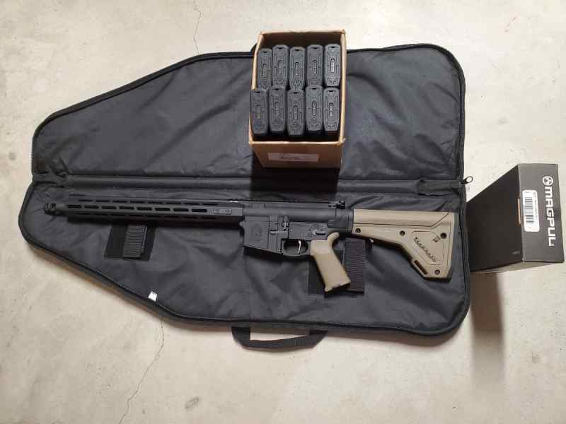 Springfield Saint Victor 308 and 10 PMAGs