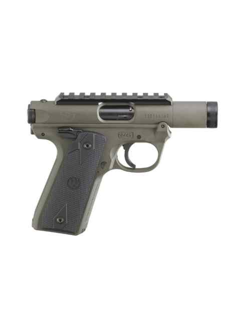 RUGER MARK IV 22/45 TACTICAL 3 INCH OD GREEN