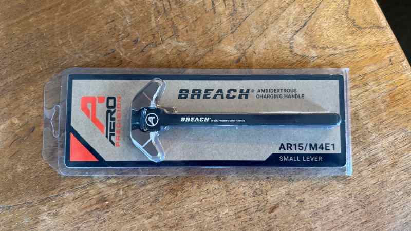 Aero Precision Breach charge handle Kodak brown