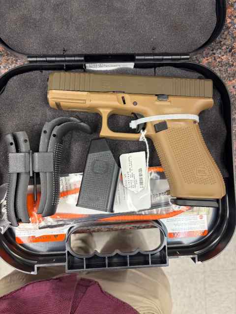 Glock 45 9mm pistol 