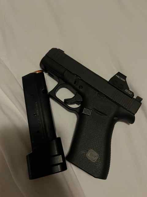 Glock 43x MOS with holosun 