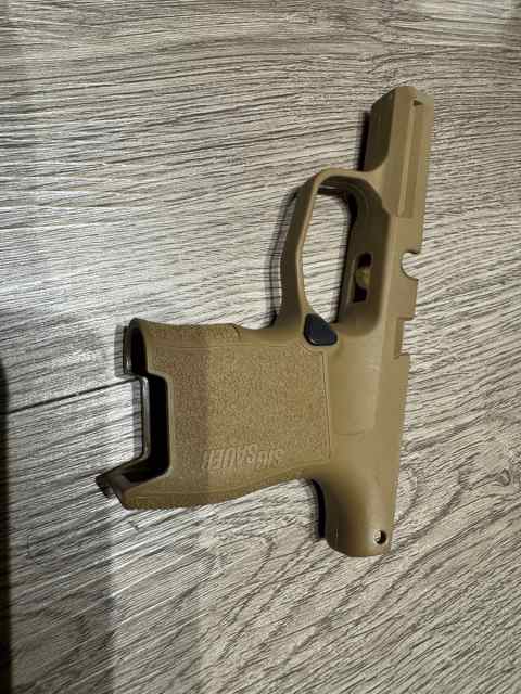 New P365 Grip module FDE 