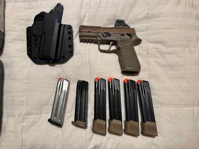 SIG M18 P320, Wilson Combat lower, Holosun SCS320