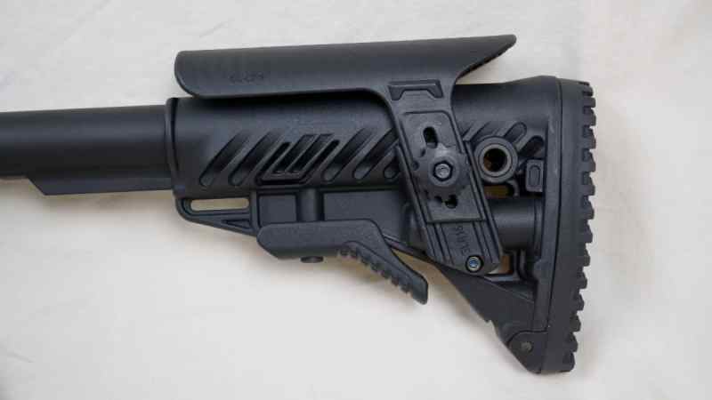 Collapsible Stock with Adjustable Cheek Riser