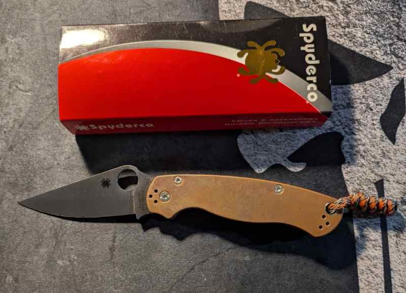 Spyderco Para2 Copper 