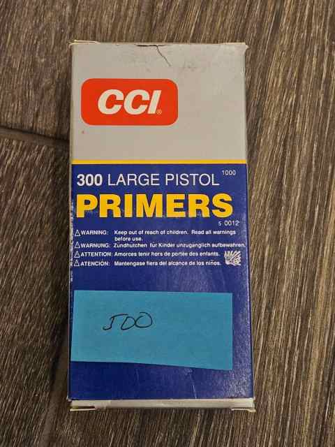 CCI 300 Large Pistol Primers