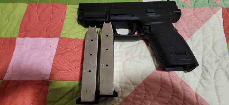 Springfield xd-9 9mm wts/wtt