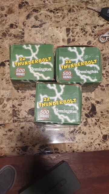 9000 Remington Blazer 22LR Rounds &amp; 5 Metal Boxes