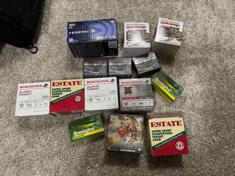 Small ammo sale, moving need to get rid of it 
