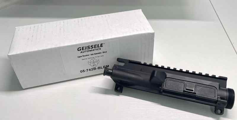 Geissele super duty upper receiver (black blem)