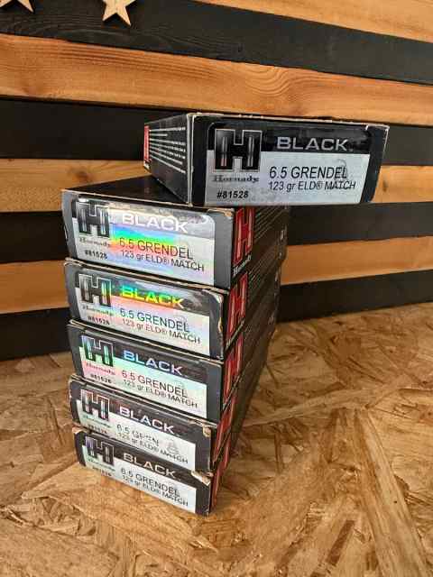 6.5 Grendel 123 gr. ELD MATCH trade
