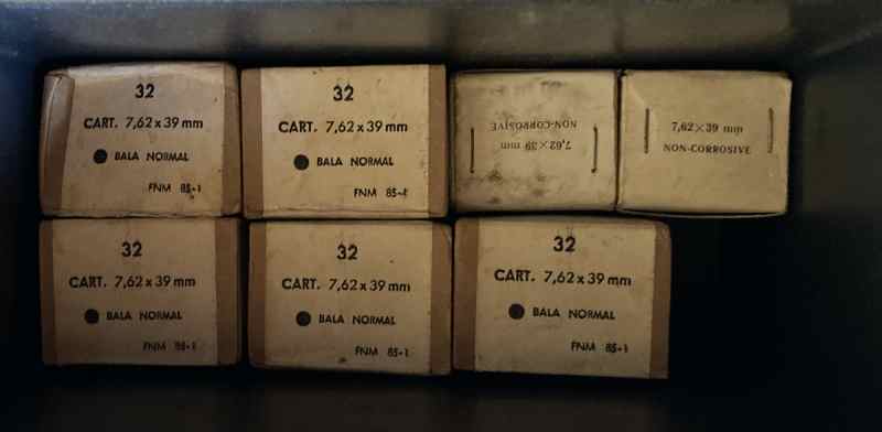 Brass Case RUSSIAN 7.62 X 39 FMJ ammo 75 cents