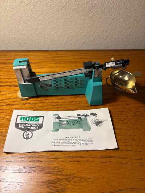 RCBS Mechanical Scale