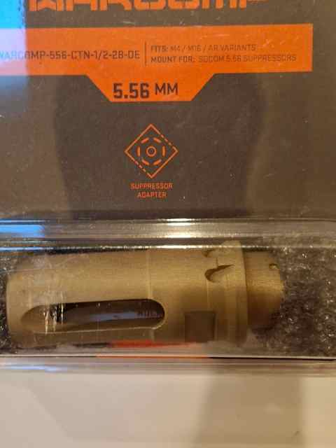 SureFire WARCOMP-556-CTN Closed Tine FDE