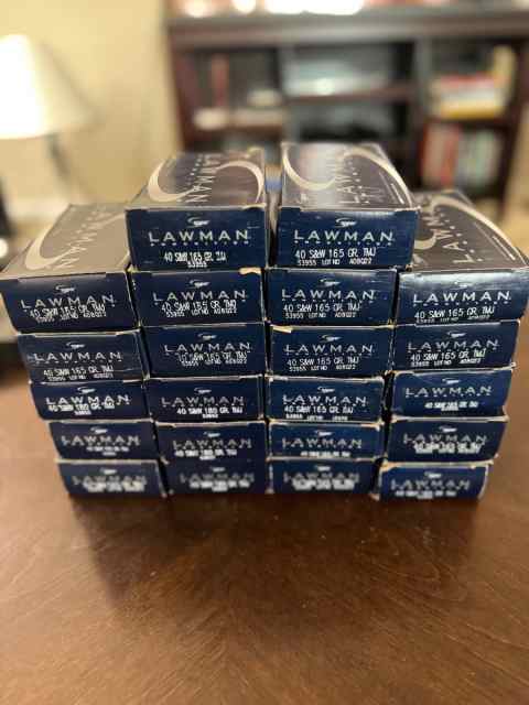 Lawman 40 S&amp;W Ammunition 