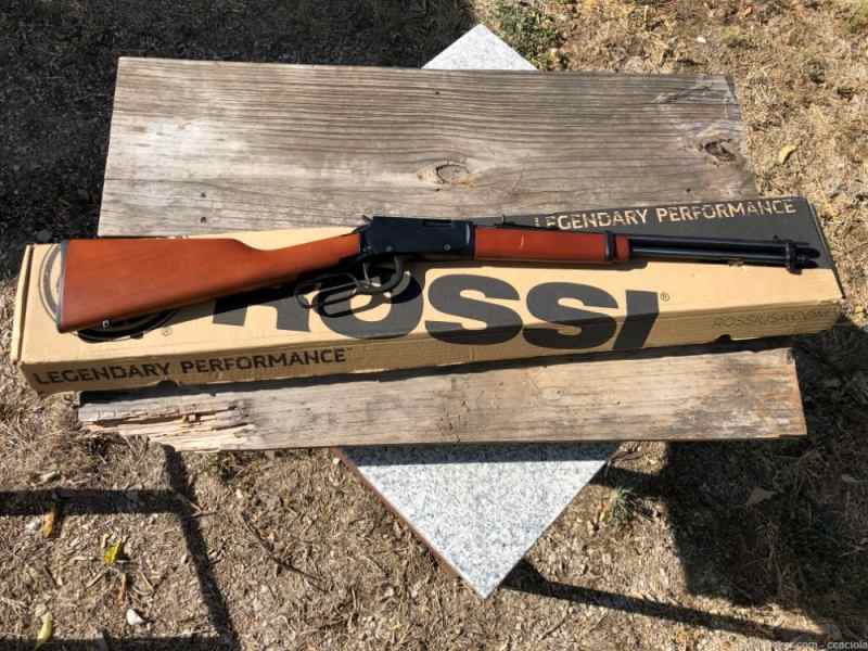 ROSSI RIO BRAVO 22LR 18&quot; 15+1 LEVER ACTION 22 LR