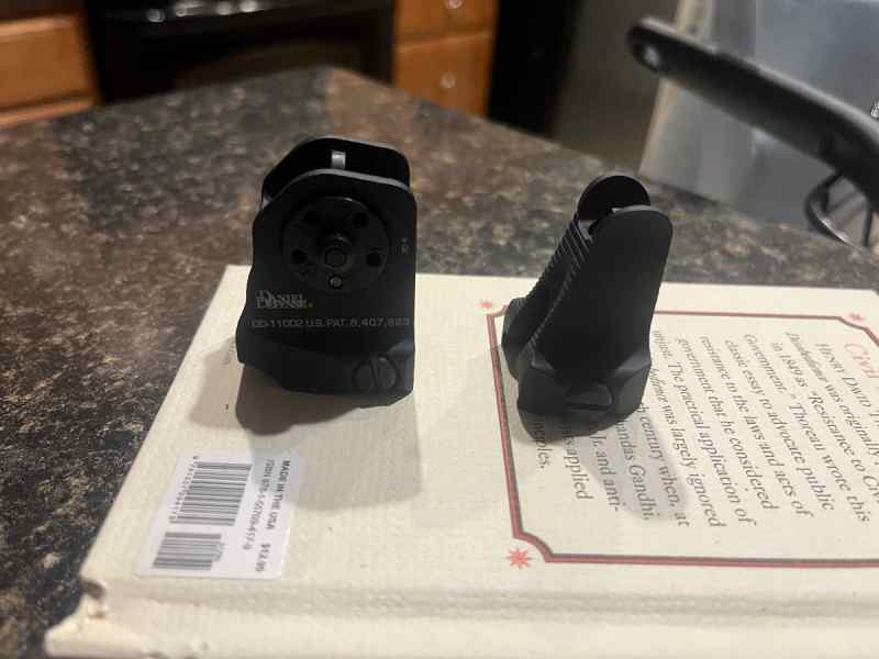 Fixed daniel defense front and rear