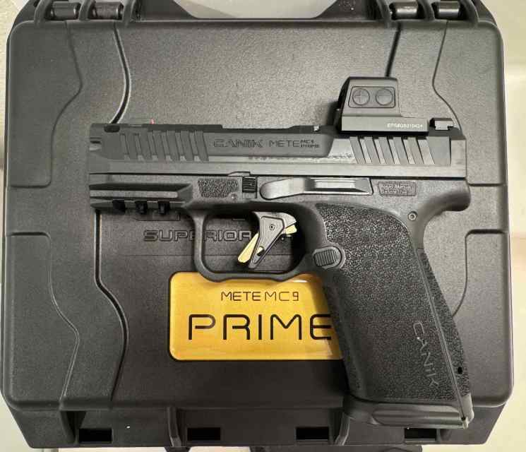 Canik Mete MC9 Prime+Optic+extras