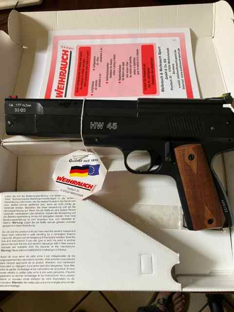 Weihrauch HW45 .177 Brand New in Box. Never fired.