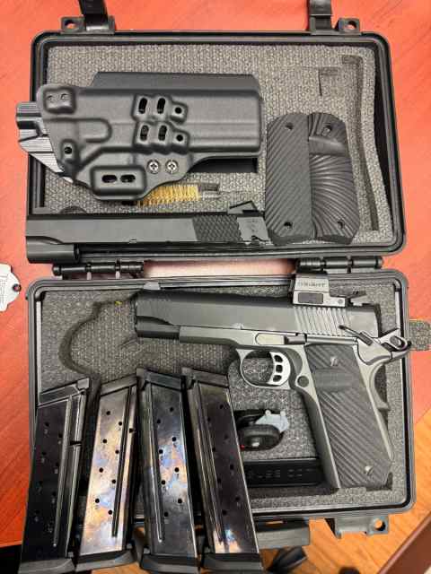 Tisas 9mm 1911 Stingray Carry Optic Ready + EXTRAS